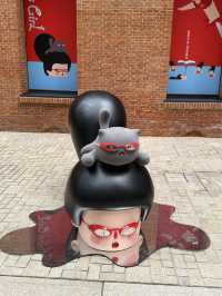 Tireless Girl' art installations land in Shanghai
