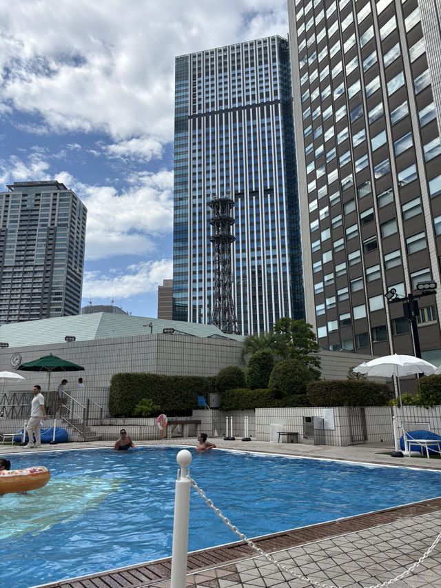 【東京🗼】ANAインターコンチネンタル東京のプールで夏満喫☀️
