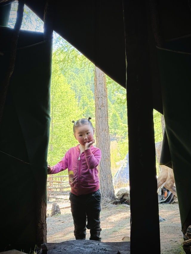 Reindeer Herders’ Village – Taiga, Mongolia