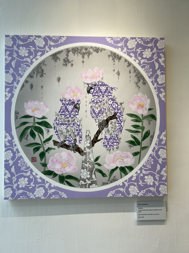 "深沢 尚宏個人作品展《花鳥金語：Golden Whispers》@ 海港城