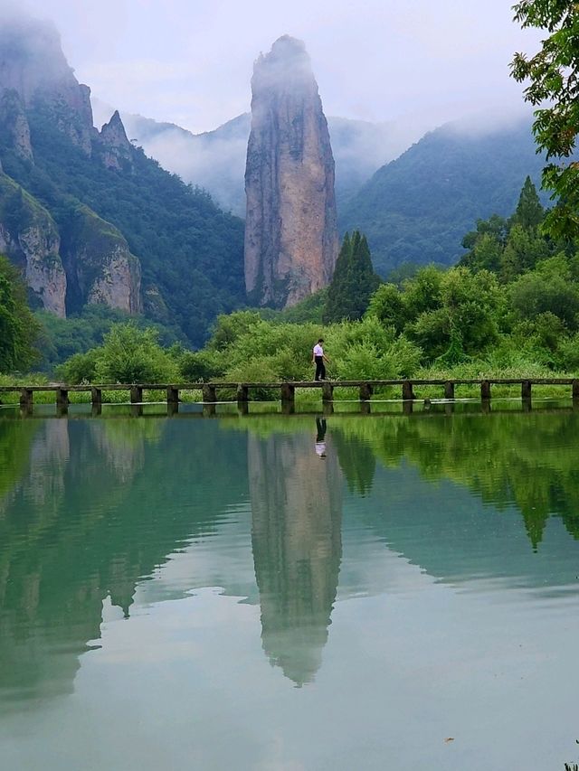 我終於看到了仙境～縉云仙都朱潭山