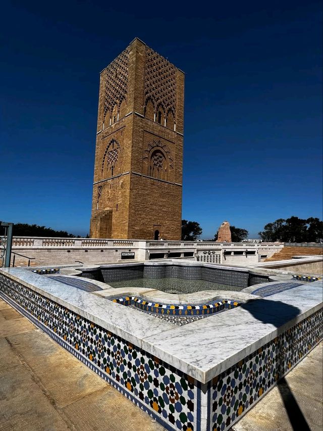 Marveling at the Historic Hassan Tower Marveling at the Historic Hassan Tower