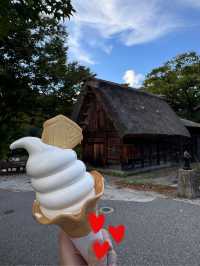 夏末白川鄉不一樣的風景