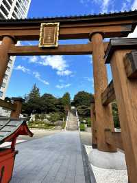 宇都宮中心部に鎮座する神社 餃子おみくじがある