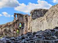 Quiet Stones & Gentle Stories: A Solo Visit to Abergavenny Castle