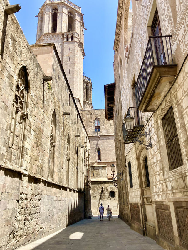 スペイン旅🇪🇸バルセロナのゴシック地区 スペイン旅🇪🇸バルセロナのゴシック地区