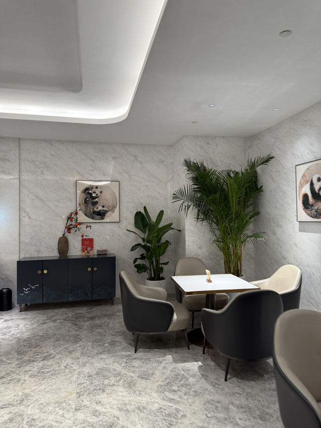 Lounge ของสายการบิน Sichuan Airlines Lounge ของสายการบิน Sichuan Airlines