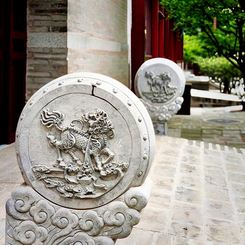 神獣が彫られた石細工。 | Trip.com 西安