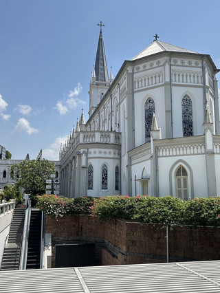 Explore the historic buildings of Singapore at Chijmes.