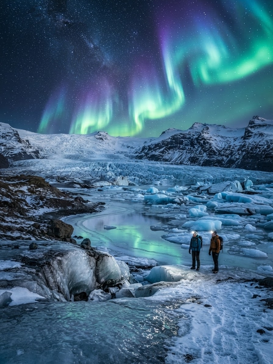 Vatnajökull Glacier in Iceland: The Most Iconic Landmark in South and East Caicos.