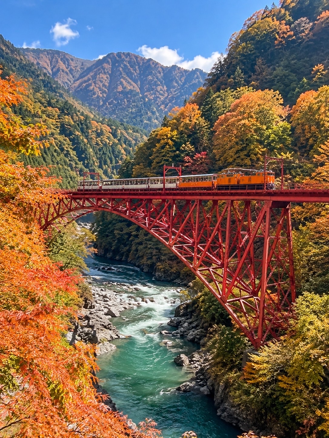 🏔️ Kurobe, Japan — A spectacular natural wonder you must visit at least once.