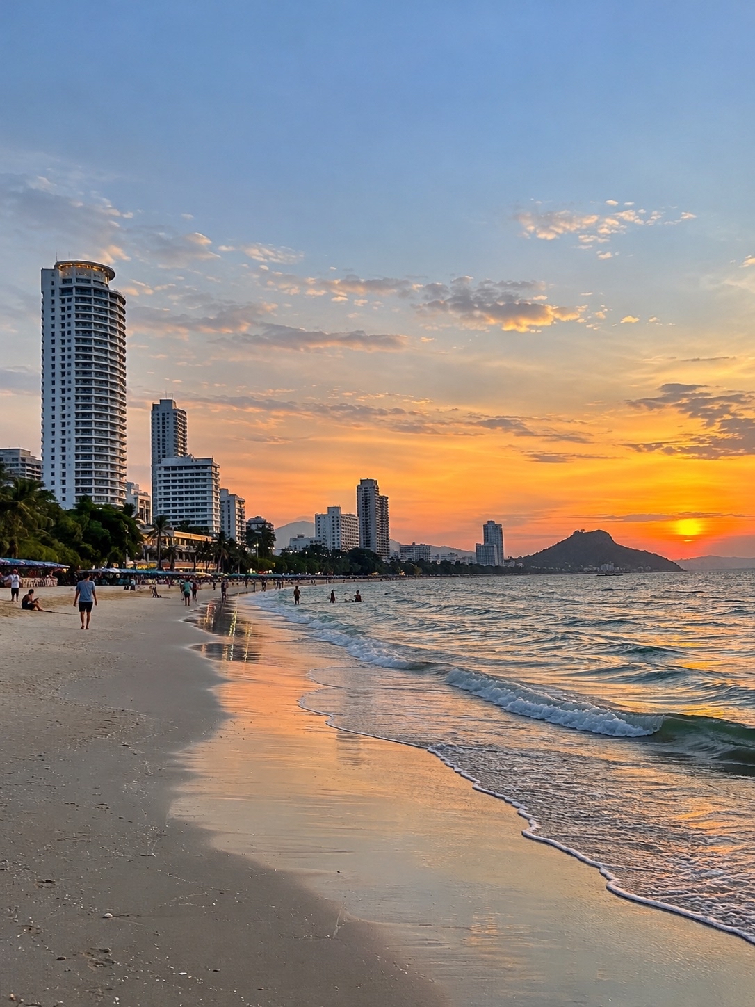 Hua Hin Beach, Prachuap Khiri Khan | Beautiful Sea, Great Vibe, Visit Any Season
