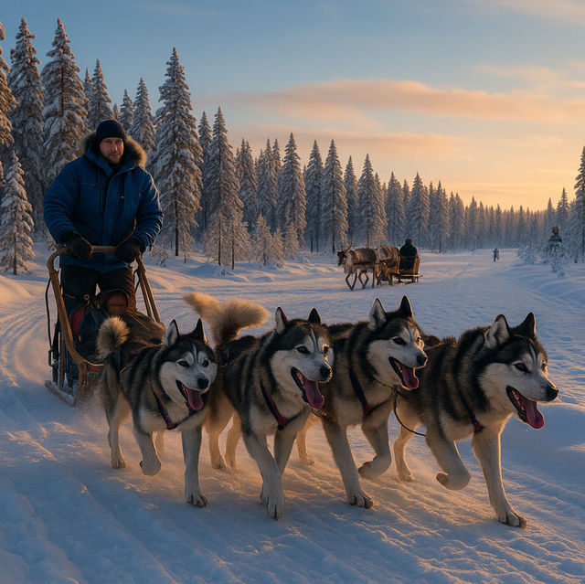 Lapland – A Winter Wonderland Beyond Imagination ❄️🌌 Lapland – A Winter Wonderland Beyond Imagination ❄️🌌
