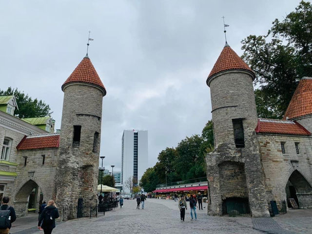 愛沙尼亞🇪🇪景點-塔林城牆及閘門