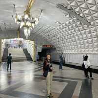 walk the city’s beautiful metro stations 