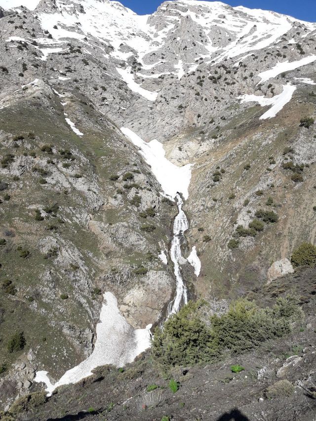 Sibieh Khani waterfall Lerd, Iran