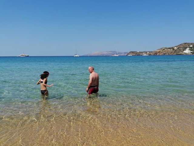 Mylopotas beach Ios 🏖️