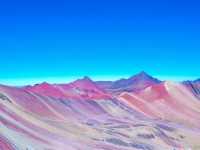 The splendid view of Rainbow mountain 