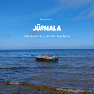 Let's take a stroll at Jūrmala 😊