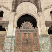 Madrasa Bou Inania in Fez 🇲🇦