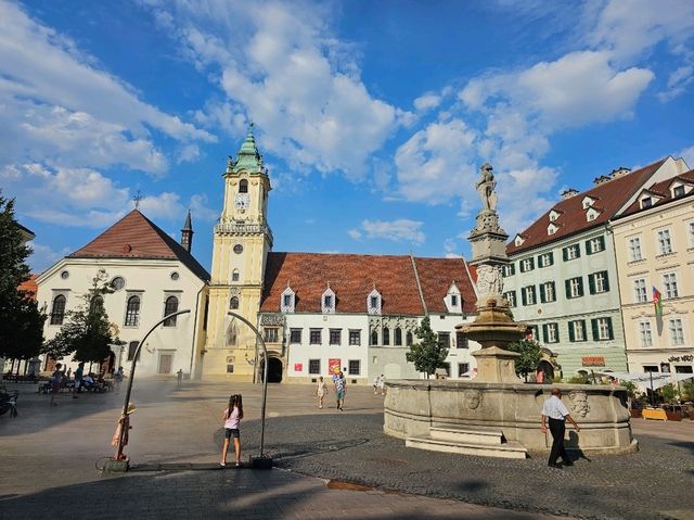 #slovakia capital city Bratislava day trip.
