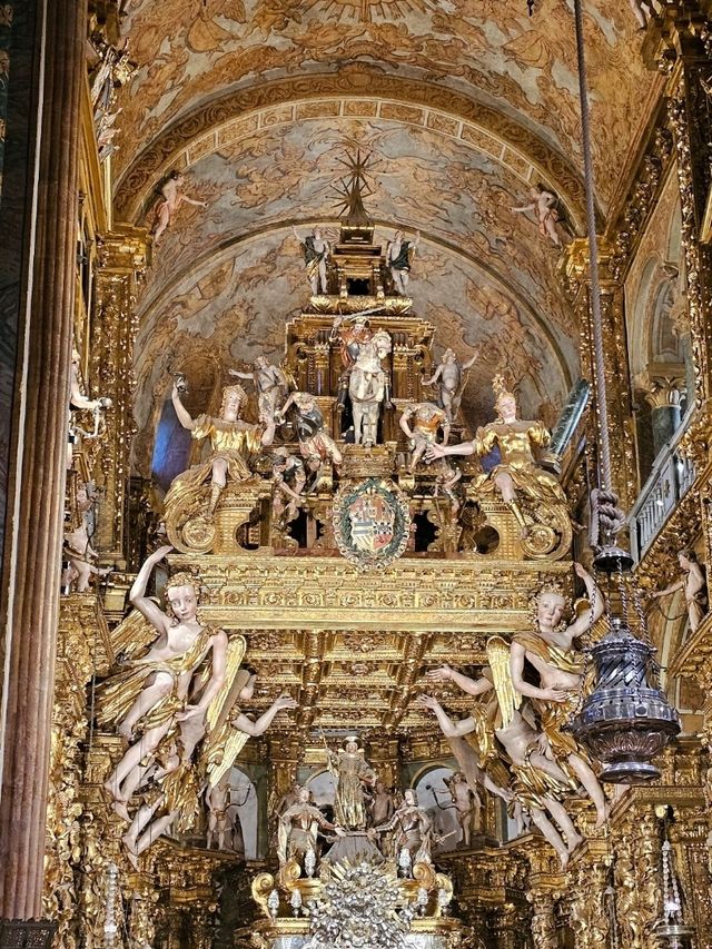 The beauty of Cathedral of Santiago de Compostela