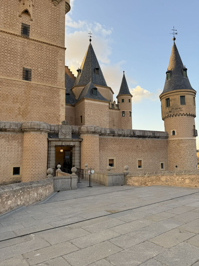 Evening Walk Below the Castle