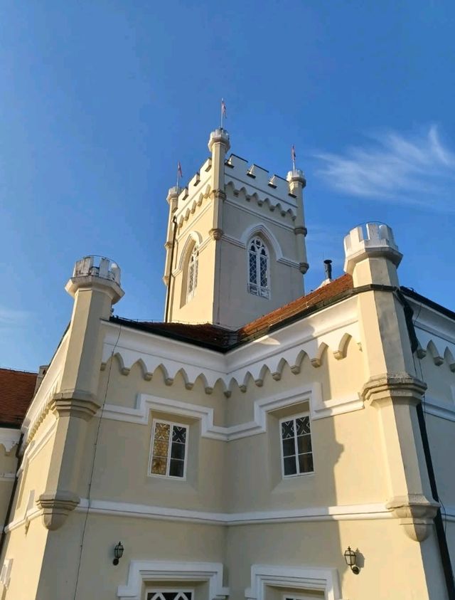 Trakošćan Castle: A Gothic Halloween Gem