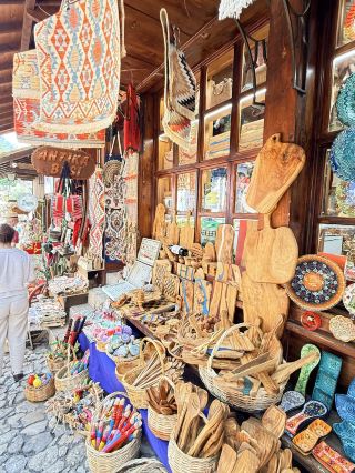 Kruje Castle and Old Bazaar,Albania