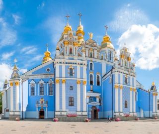 St.Michael's Golden-Domed Monastery: Golden History of almost 1000 years!