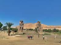 【Travel around the 🌍 world】Egypt🇪🇬. The Colossi of Memnon.