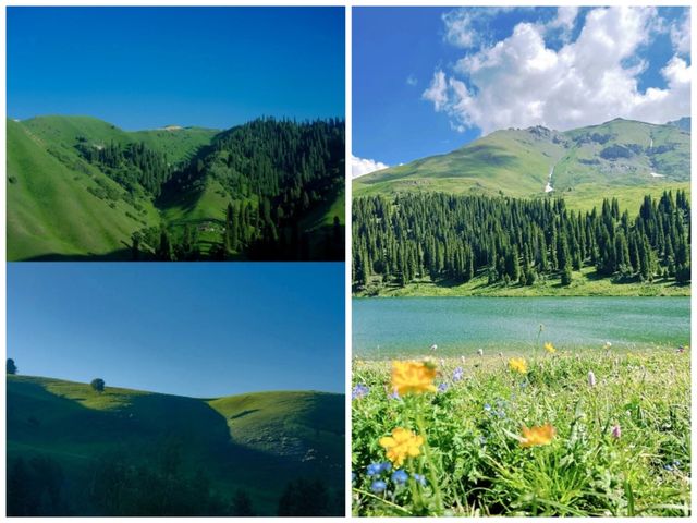 夏天旅行去新疆吧，去看封神級別的山野！