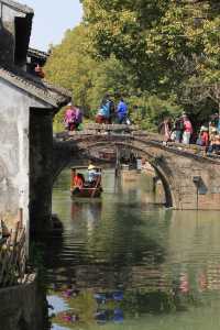 江南水鄉，水墨周莊