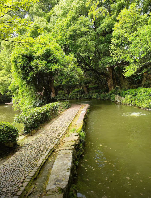 綺園景區，悠閒自在