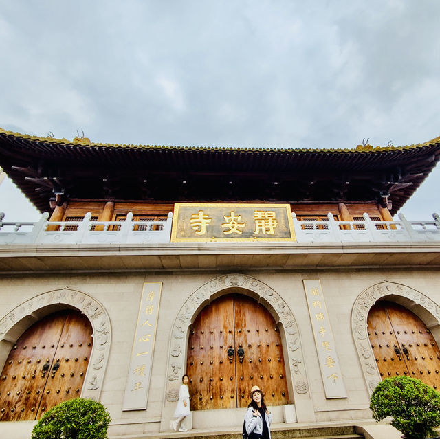 打卡❤️上海靜安寺