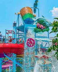 夏日玩水，苏州樂園森林水世界。