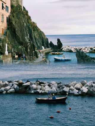 Cinque Terre, Italy, the most beautiful fishing village in the world.
