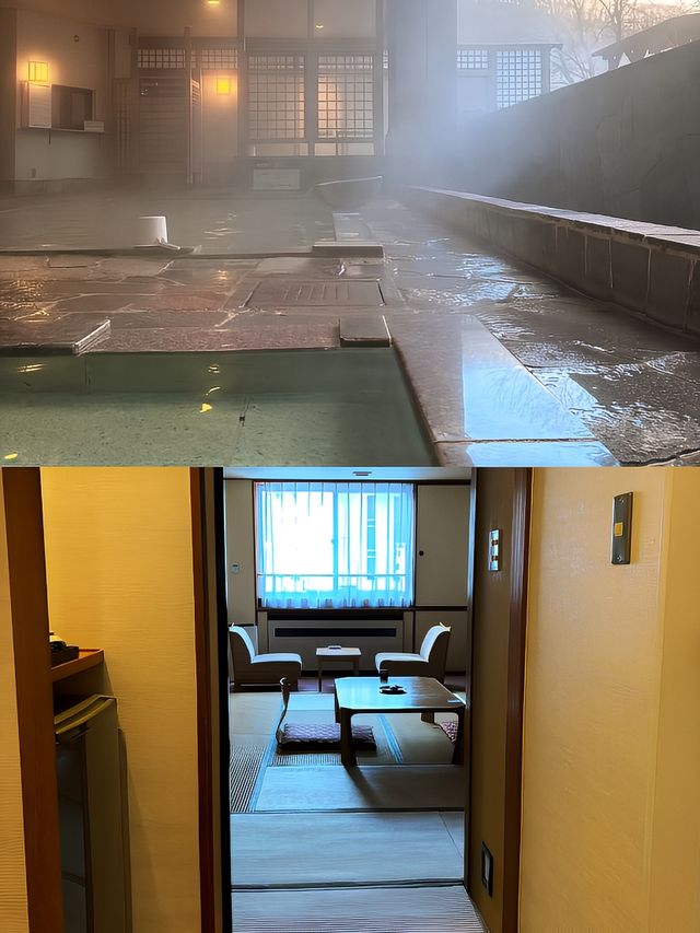 雪天泡湯！北海道登別地獄谷雪景溫泉