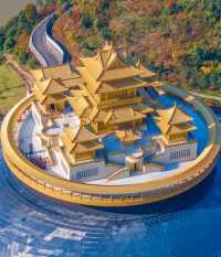 寧波奉化｜雲頂天宮 金色佛殿｜彌勒聖壇