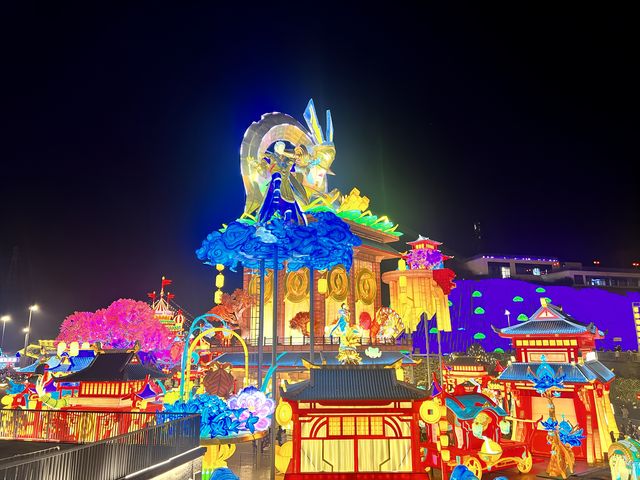 自貢燈會真的太震撼了