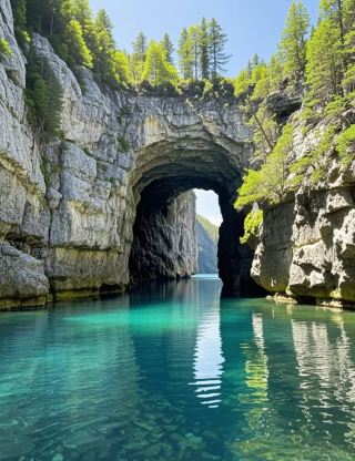 "Time Capsule in Karst Folds"