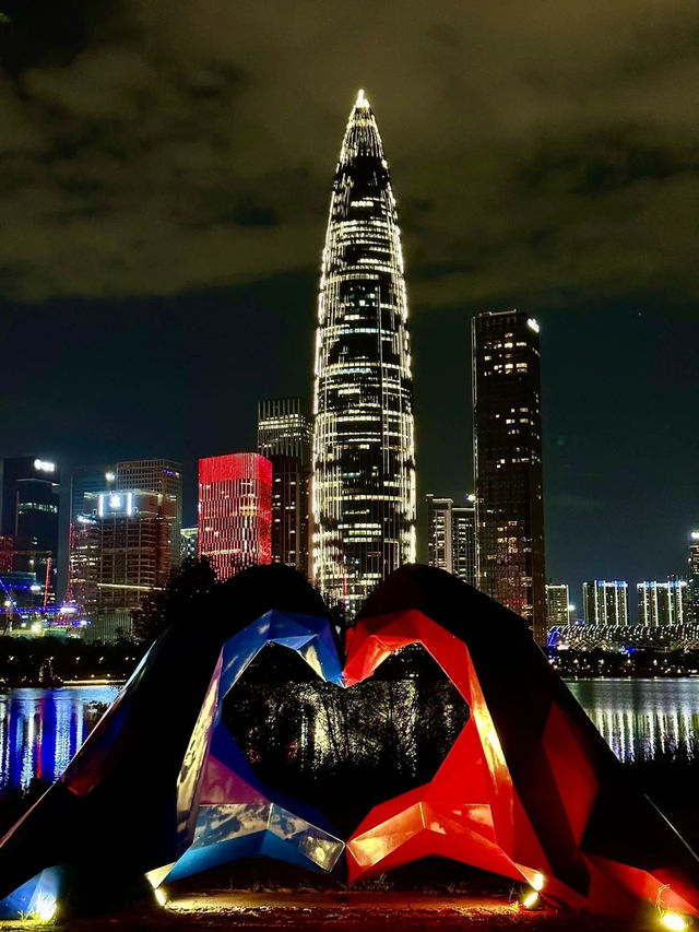 深圳人才公園，超級愜意的現代城市公園✨