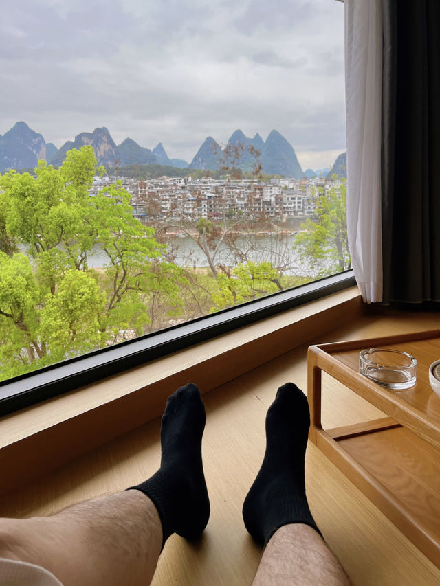 陽朔世熙天悅｜入住漓江C位山水畫中