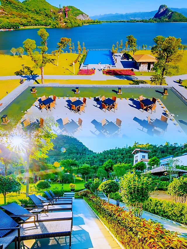 清遠天鵝湖寶晶宮住在風景裡很治癒