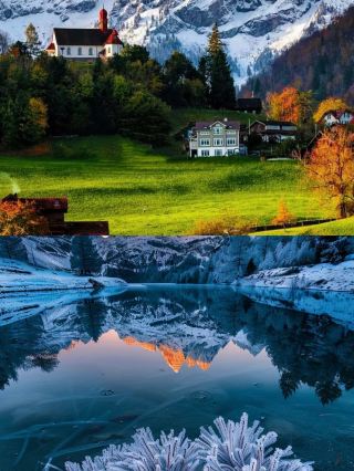 You'll regret it if you don't visit Switzerland. The scenery is stunning.