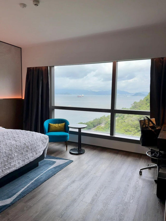 香港數碼港艾美酒店：海景浪漫之約