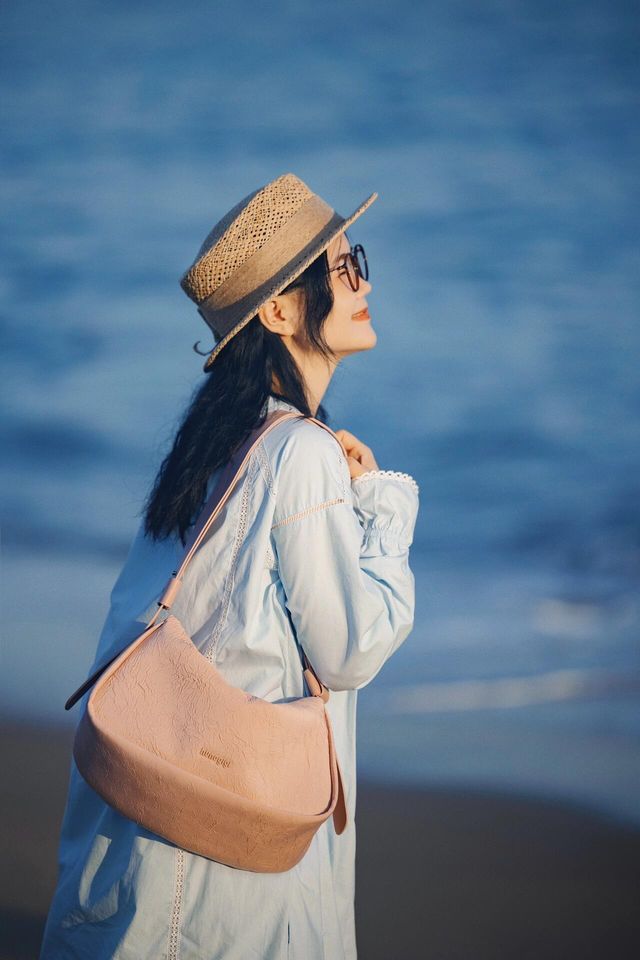 廈門黃厝沙灘 人生的浪漫 看海佔一半