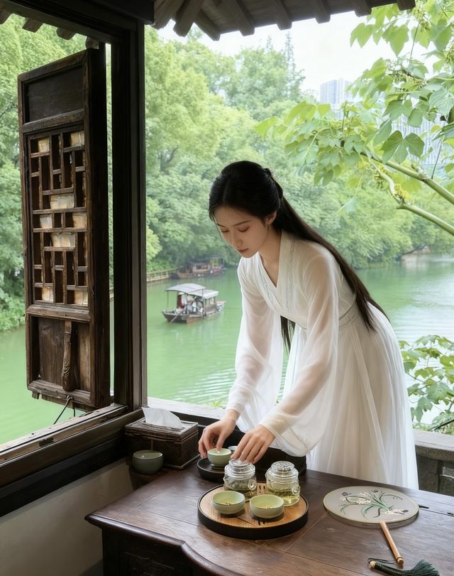 為這幾扇窗，我奔向了最憶是江南的烏鎮
