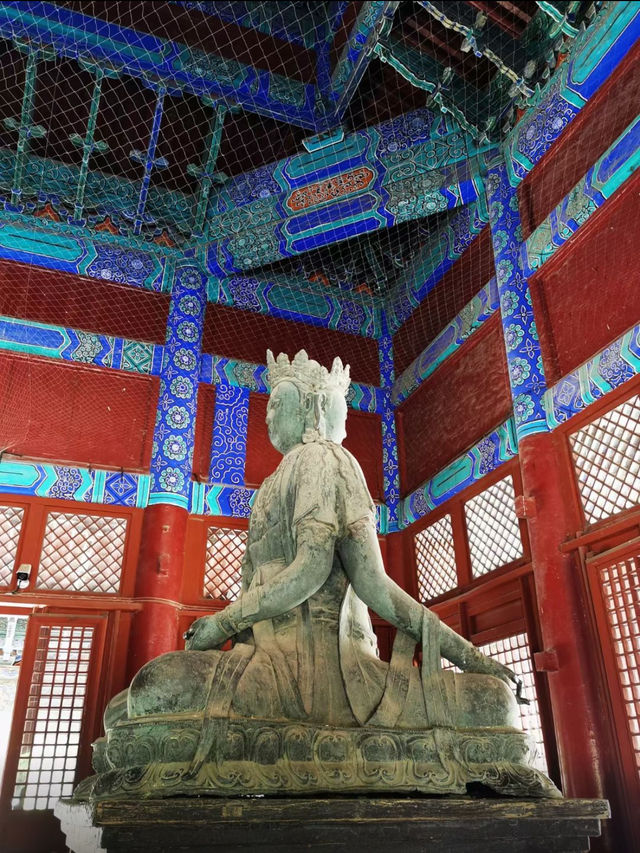 河北正定古城打卡！雕樑畫棟也太震撼了吧