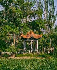 河西公園的夏日童話與敕勒居的溫柔歸處